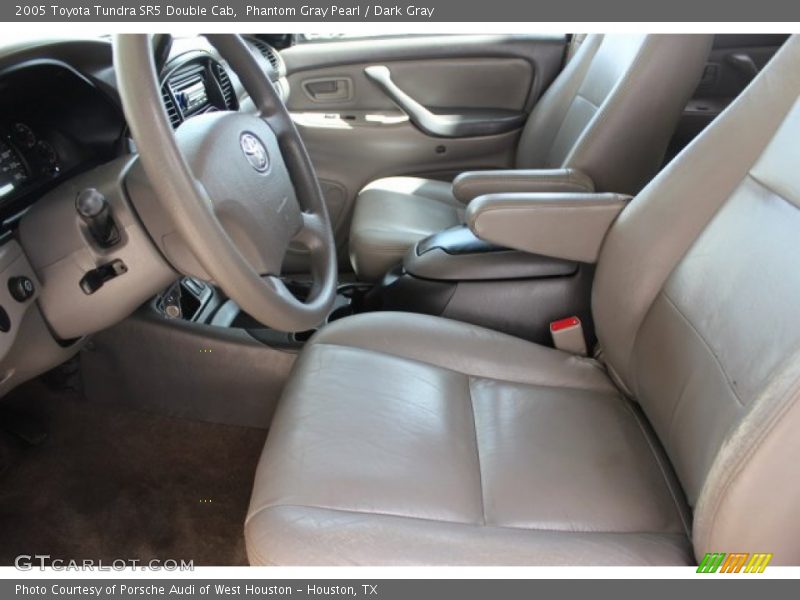 Phantom Gray Pearl / Dark Gray 2005 Toyota Tundra SR5 Double Cab