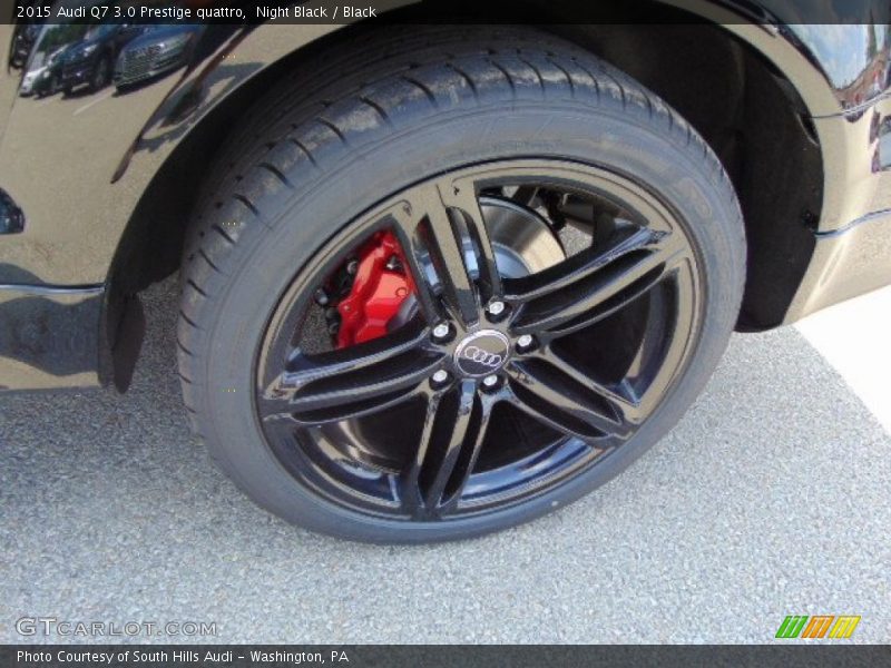 Night Black / Black 2015 Audi Q7 3.0 Prestige quattro