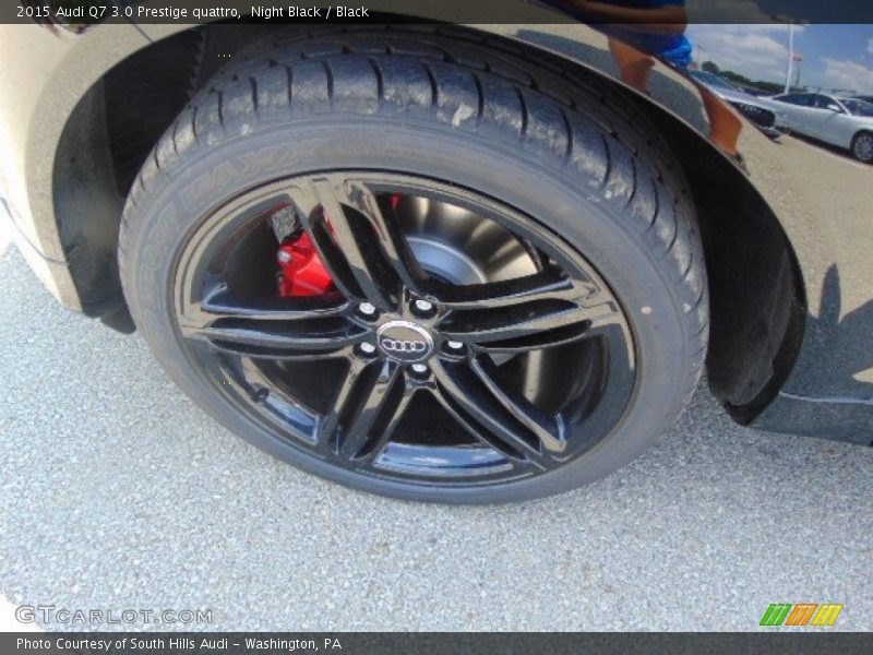 Night Black / Black 2015 Audi Q7 3.0 Prestige quattro