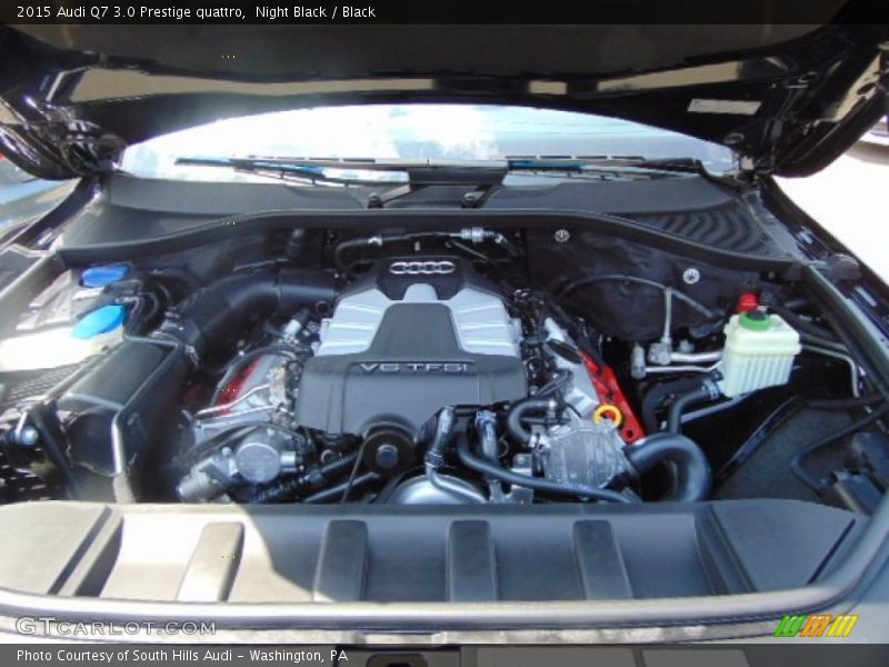 Night Black / Black 2015 Audi Q7 3.0 Prestige quattro