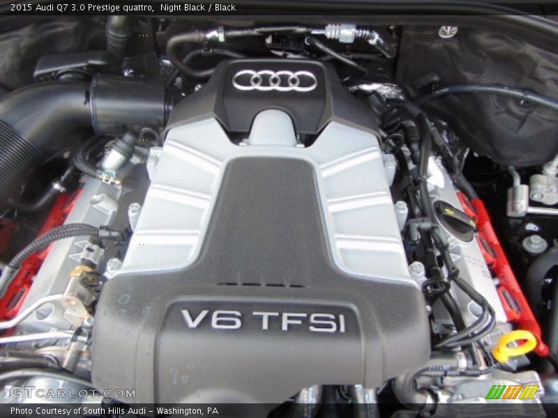Night Black / Black 2015 Audi Q7 3.0 Prestige quattro
