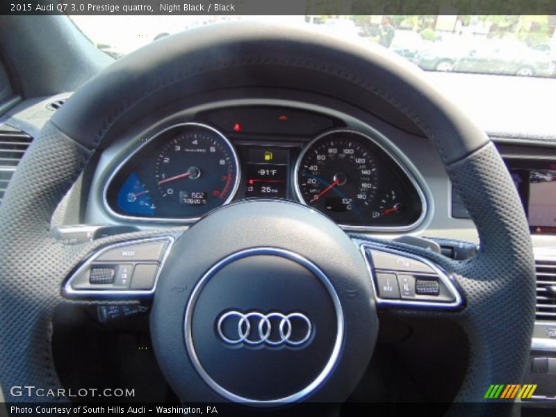 Night Black / Black 2015 Audi Q7 3.0 Prestige quattro