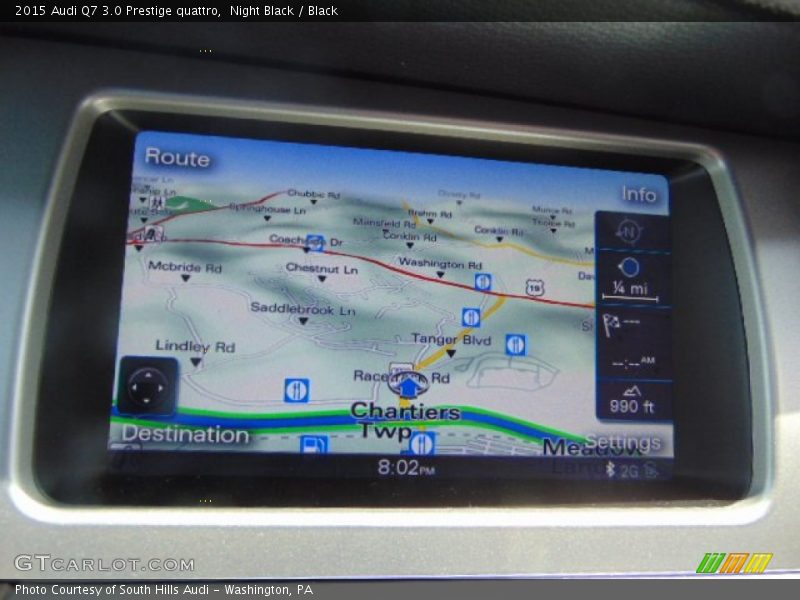 Night Black / Black 2015 Audi Q7 3.0 Prestige quattro