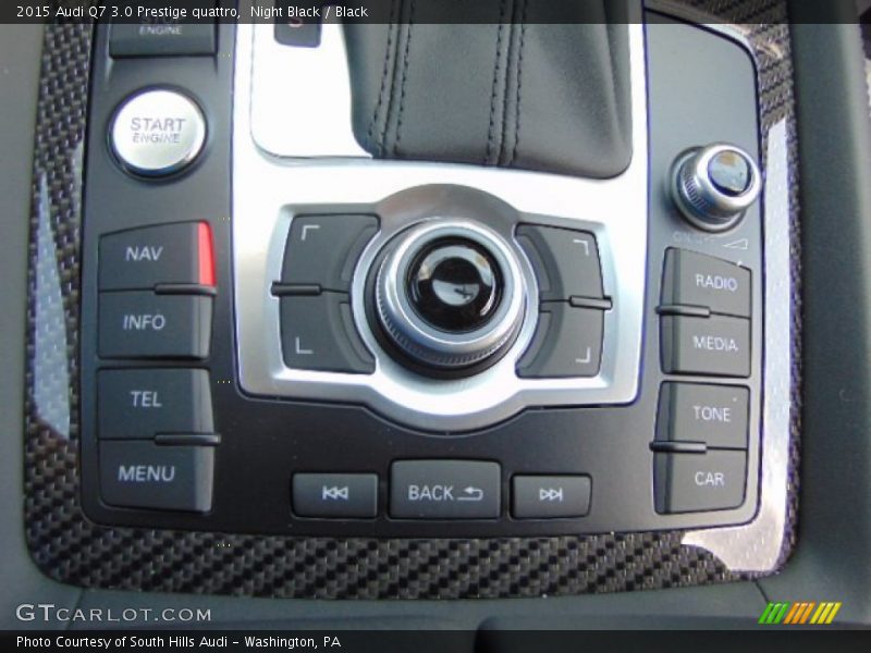 Night Black / Black 2015 Audi Q7 3.0 Prestige quattro