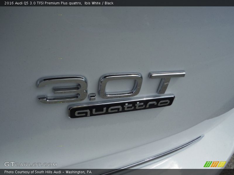 Ibis White / Black 2016 Audi Q5 3.0 TFSI Premium Plus quattro