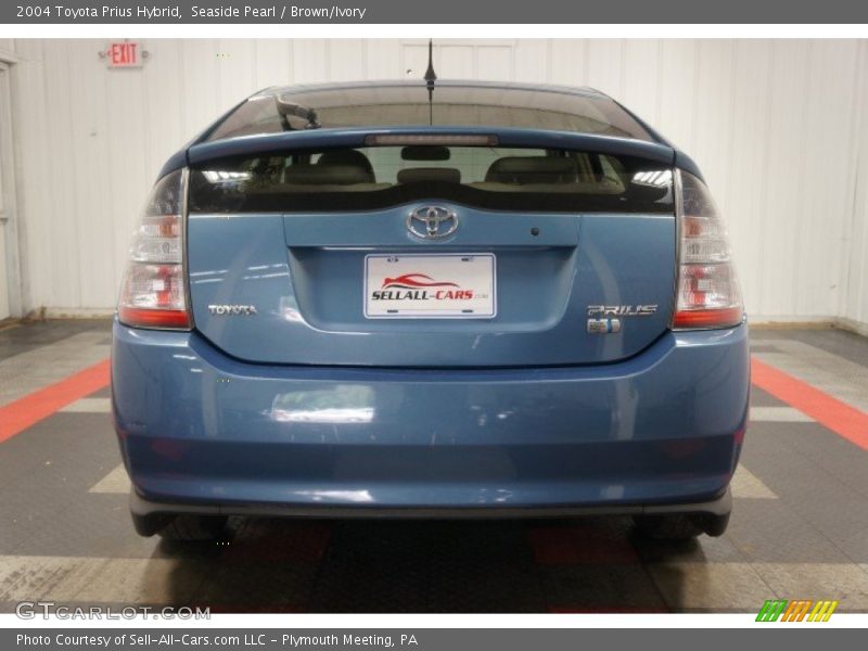 Seaside Pearl / Brown/Ivory 2004 Toyota Prius Hybrid