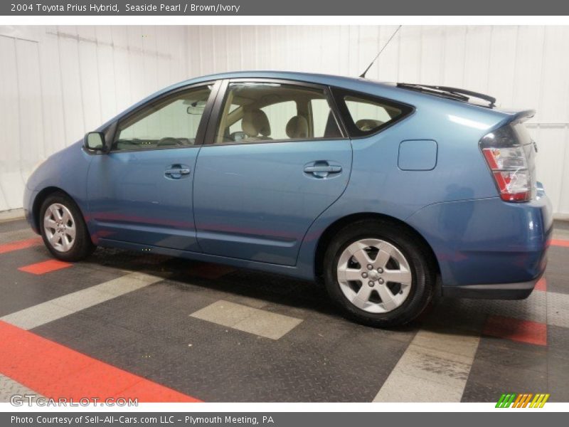 Seaside Pearl / Brown/Ivory 2004 Toyota Prius Hybrid