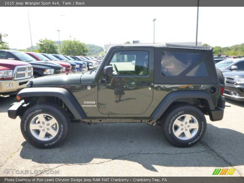 Tank / Black 2015 Jeep Wrangler Sport 4x4