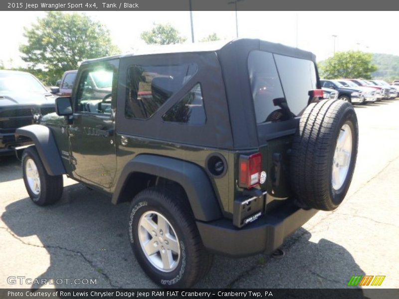 Tank / Black 2015 Jeep Wrangler Sport 4x4