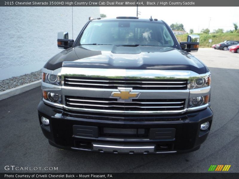 Black / High Country Saddle 2015 Chevrolet Silverado 3500HD High Country Crew Cab Dual Rear Wheel 4x4