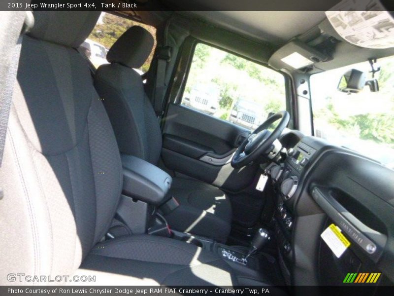 Tank / Black 2015 Jeep Wrangler Sport 4x4