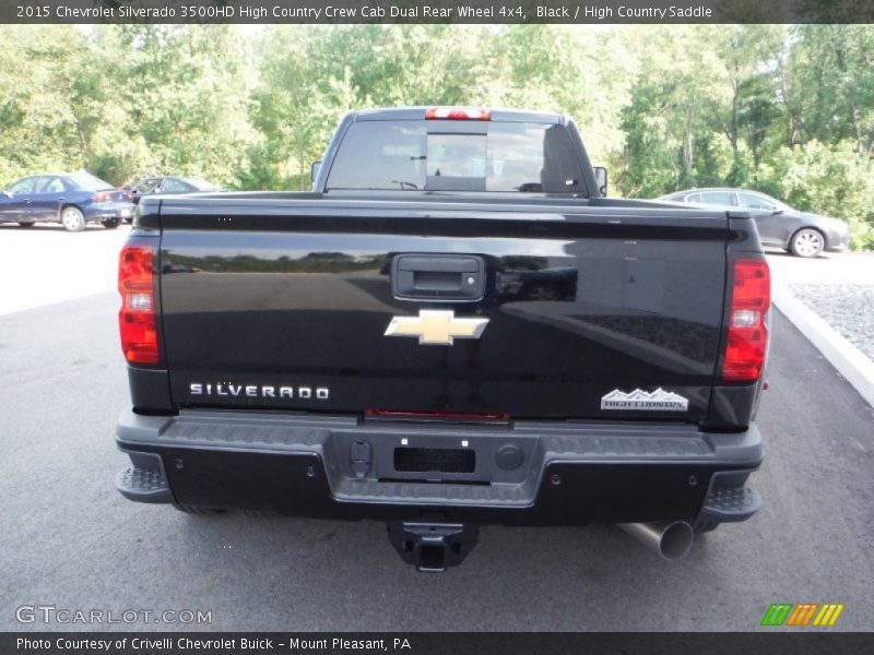 Black / High Country Saddle 2015 Chevrolet Silverado 3500HD High Country Crew Cab Dual Rear Wheel 4x4