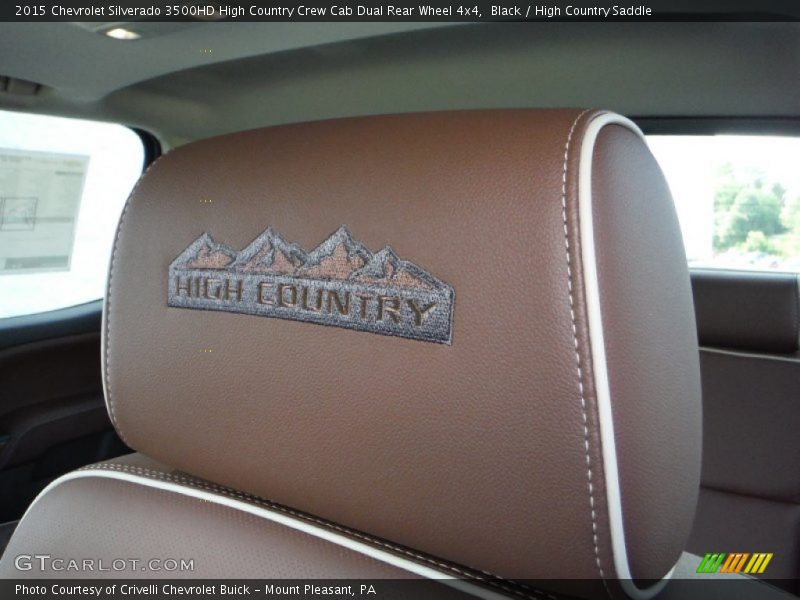 Black / High Country Saddle 2015 Chevrolet Silverado 3500HD High Country Crew Cab Dual Rear Wheel 4x4