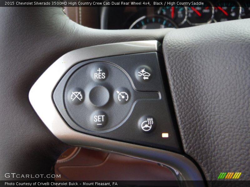 Black / High Country Saddle 2015 Chevrolet Silverado 3500HD High Country Crew Cab Dual Rear Wheel 4x4