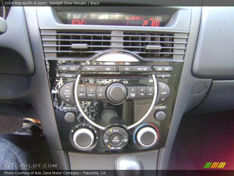 Sunlight Silver Metallic / Black 2004 Mazda RX-8 Sport