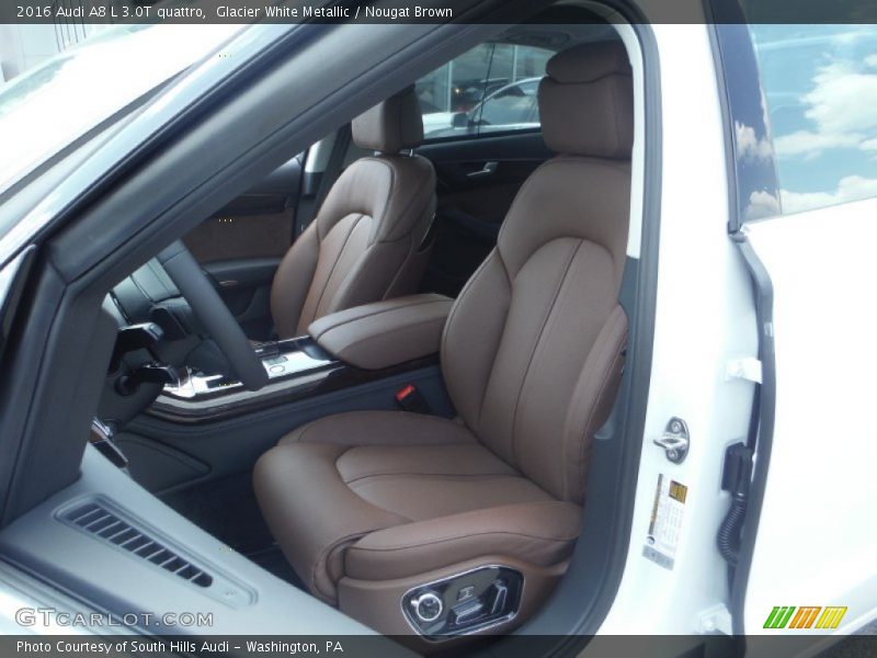 Front Seat of 2016 A8 L 3.0T quattro