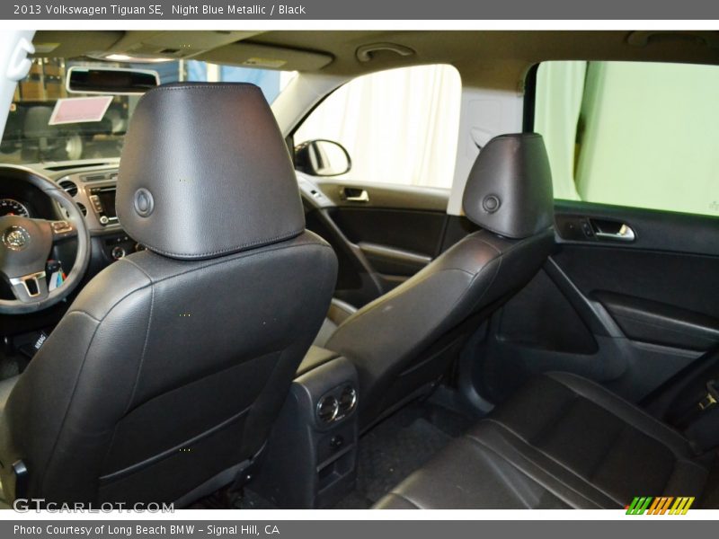 Night Blue Metallic / Black 2013 Volkswagen Tiguan SE