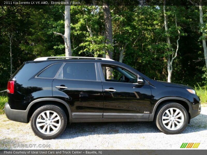 Ebony Black / Black 2011 Kia Sorento LX V6 AWD