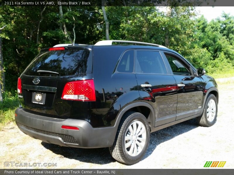 Ebony Black / Black 2011 Kia Sorento LX V6 AWD