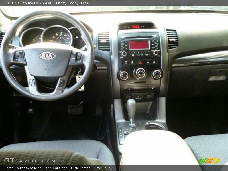 Ebony Black / Black 2011 Kia Sorento LX V6 AWD