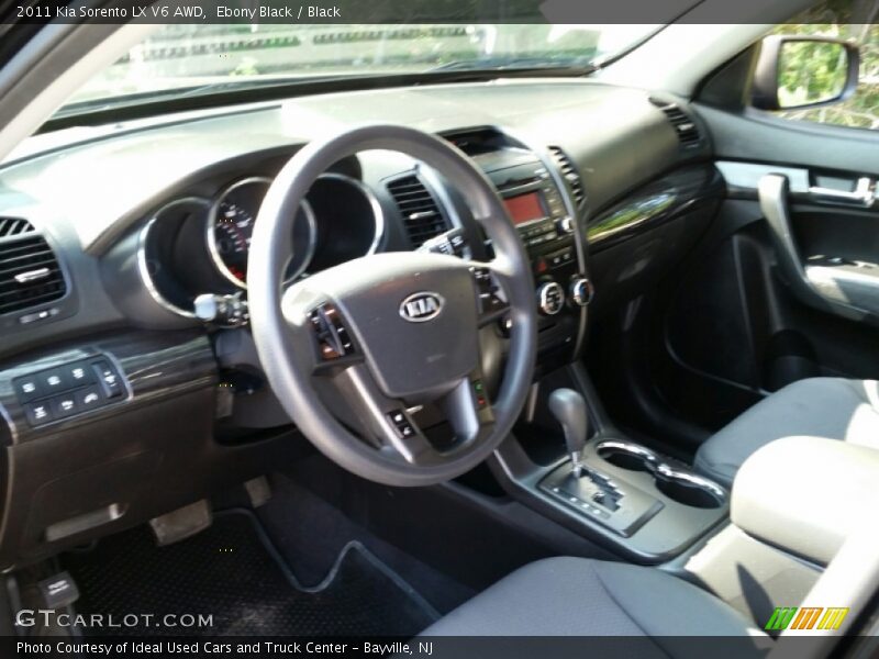 Ebony Black / Black 2011 Kia Sorento LX V6 AWD