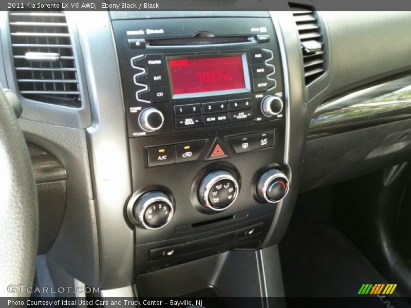 Ebony Black / Black 2011 Kia Sorento LX V6 AWD