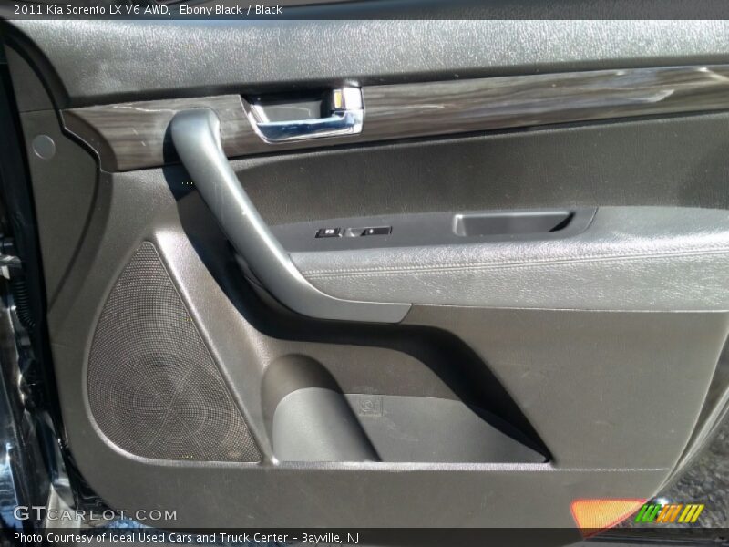 Ebony Black / Black 2011 Kia Sorento LX V6 AWD