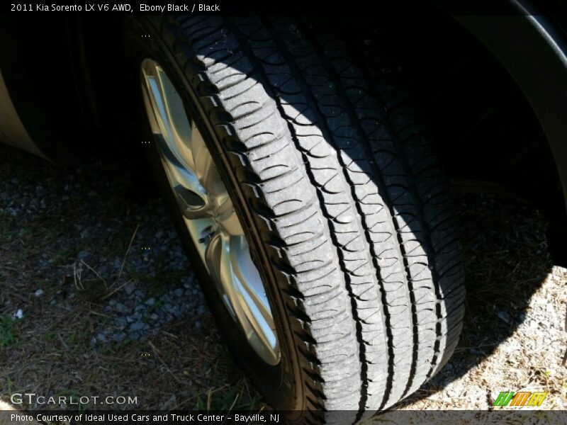 Ebony Black / Black 2011 Kia Sorento LX V6 AWD