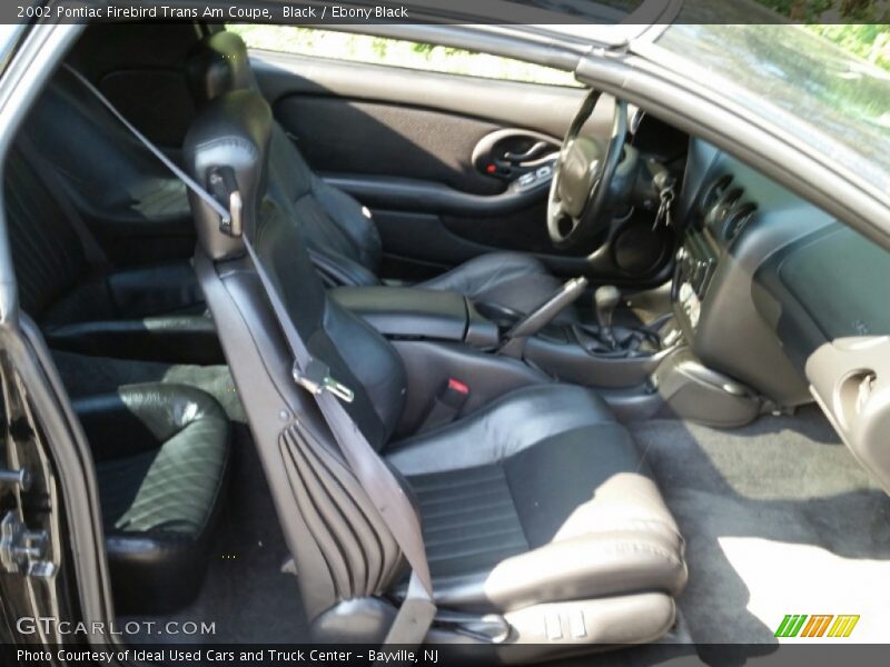 Black / Ebony Black 2002 Pontiac Firebird Trans Am Coupe