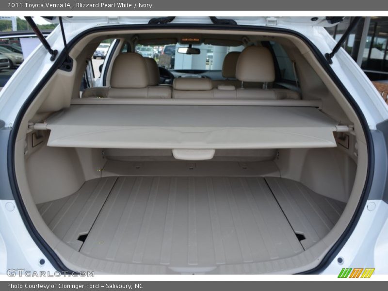 Blizzard Pearl White / Ivory 2011 Toyota Venza I4