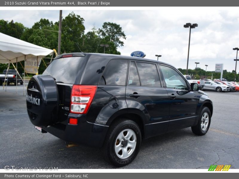 Black Pearl / Beige 2010 Suzuki Grand Vitara Premium 4x4