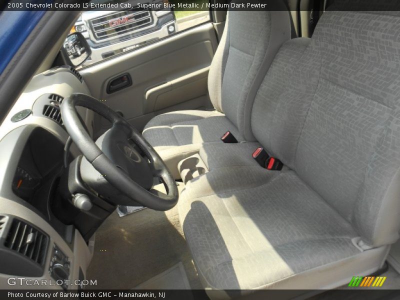 Superior Blue Metallic / Medium Dark Pewter 2005 Chevrolet Colorado LS Extended Cab