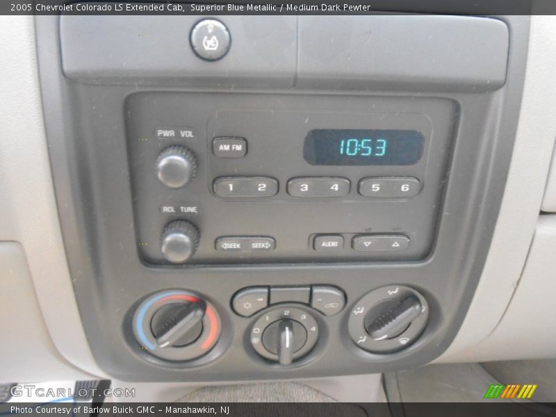 Superior Blue Metallic / Medium Dark Pewter 2005 Chevrolet Colorado LS Extended Cab