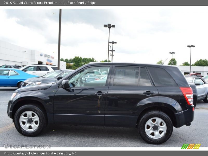 Black Pearl / Beige 2010 Suzuki Grand Vitara Premium 4x4