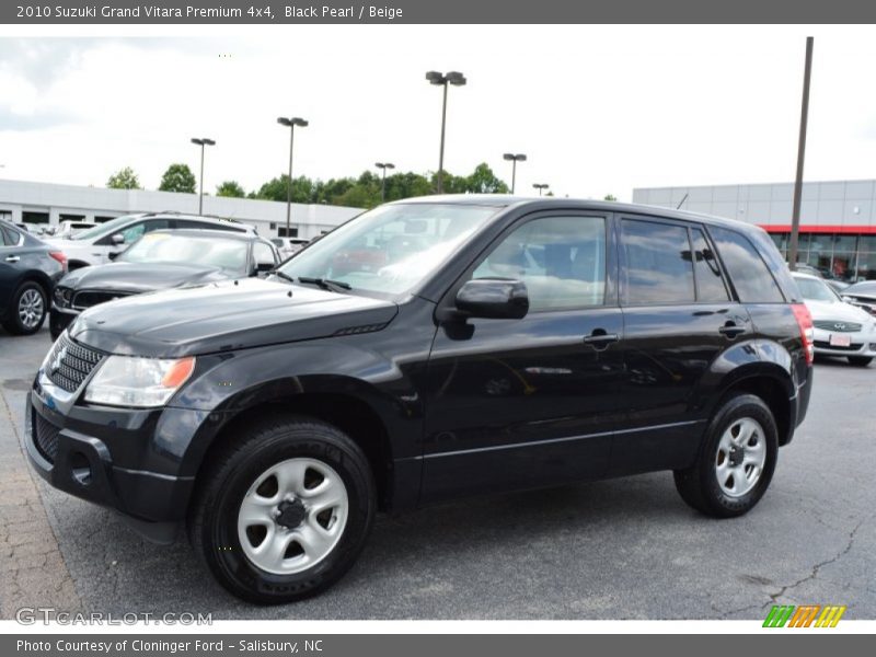 Black Pearl / Beige 2010 Suzuki Grand Vitara Premium 4x4