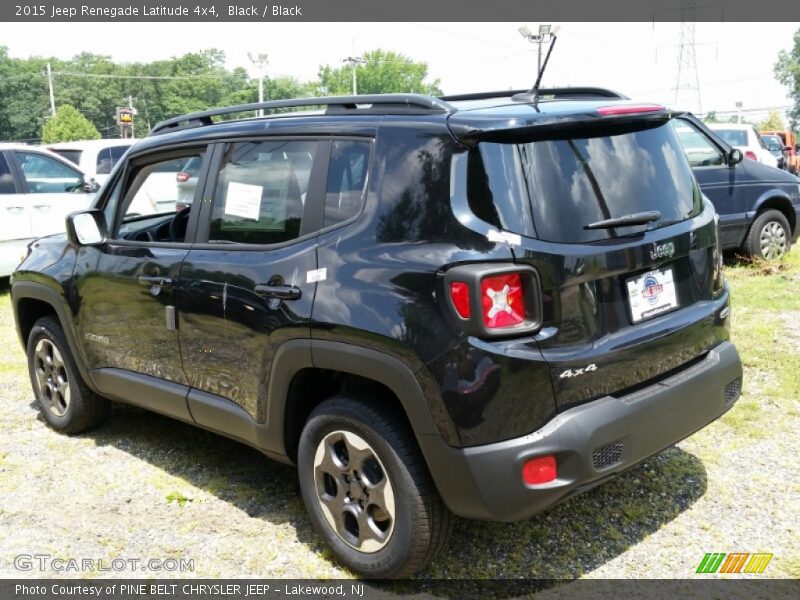 Black / Black 2015 Jeep Renegade Latitude 4x4