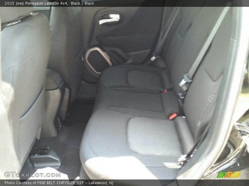 Black / Black 2015 Jeep Renegade Latitude 4x4