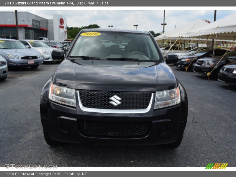 Black Pearl / Beige 2010 Suzuki Grand Vitara Premium 4x4