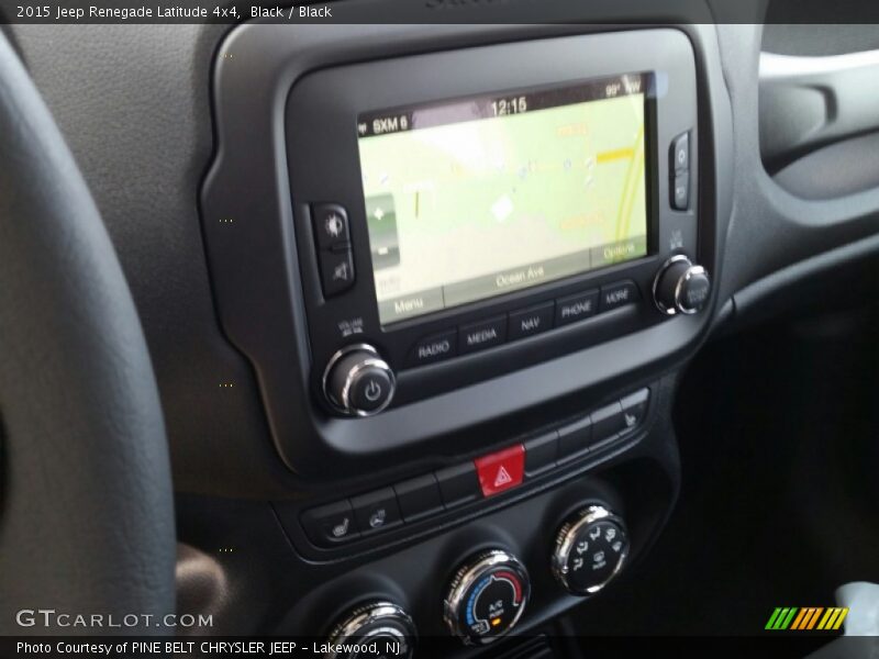 Controls of 2015 Renegade Latitude 4x4