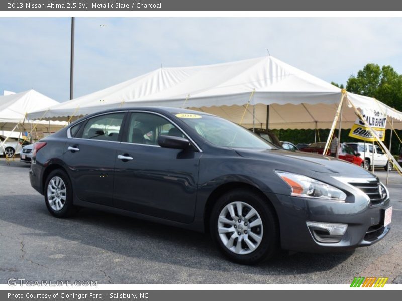 Metallic Slate / Charcoal 2013 Nissan Altima 2.5 SV