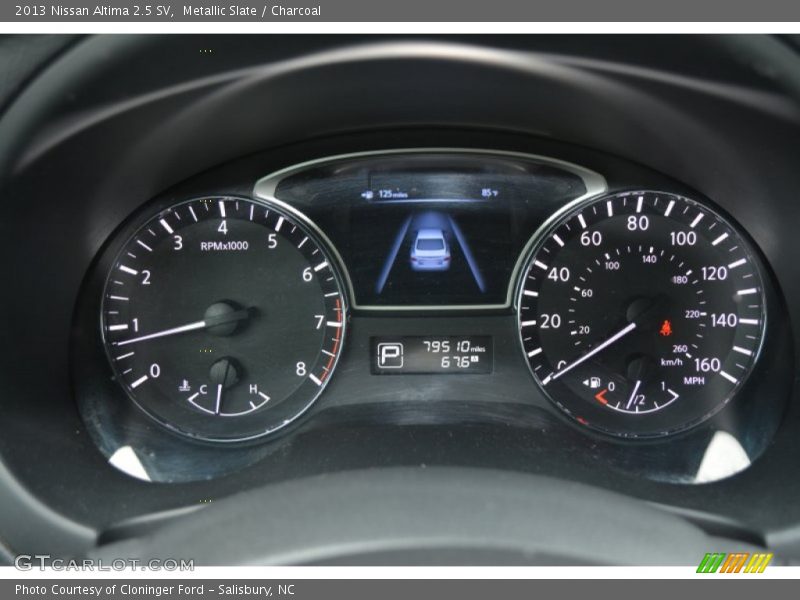 Metallic Slate / Charcoal 2013 Nissan Altima 2.5 SV