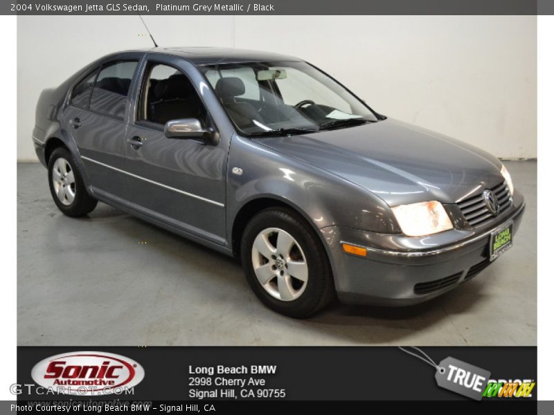Platinum Grey Metallic / Black 2004 Volkswagen Jetta GLS Sedan
