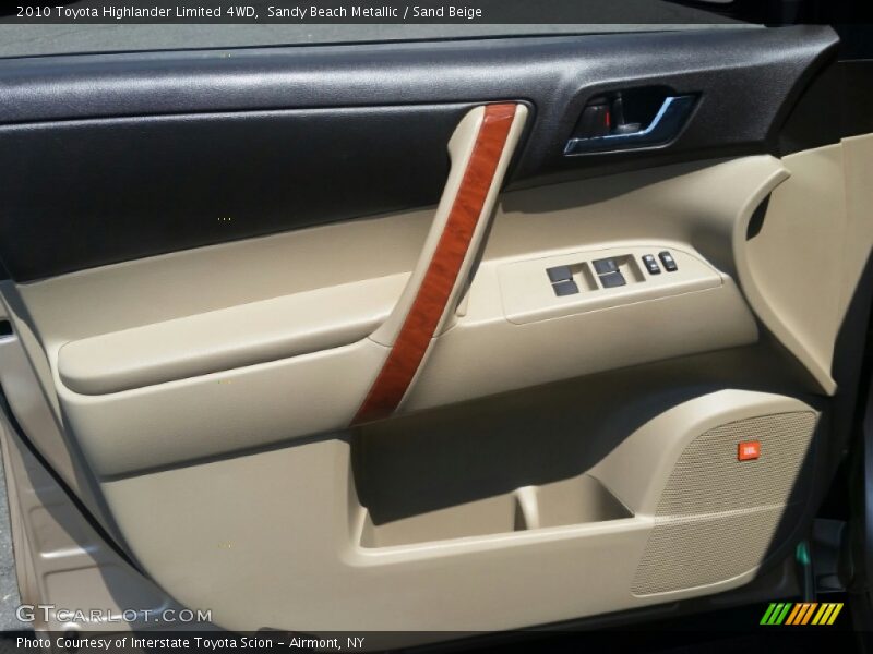 Sandy Beach Metallic / Sand Beige 2010 Toyota Highlander Limited 4WD