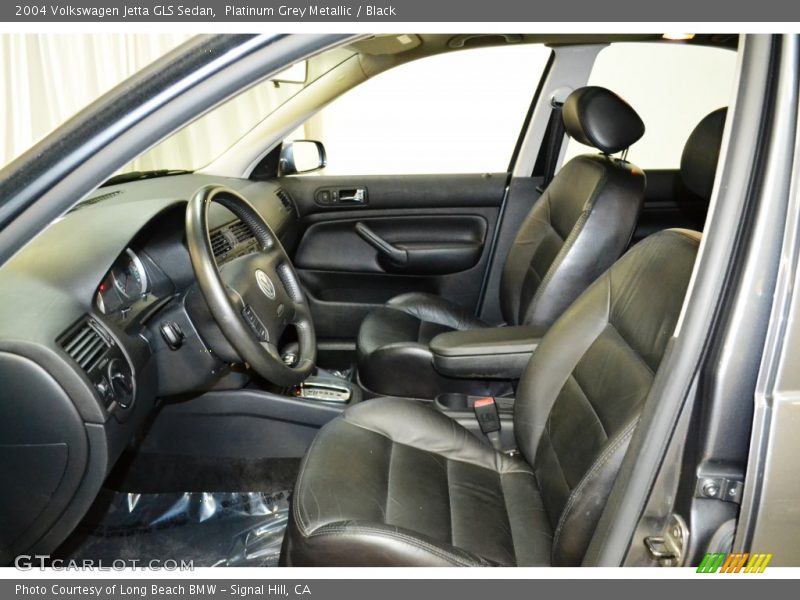 Platinum Grey Metallic / Black 2004 Volkswagen Jetta GLS Sedan