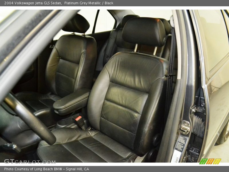 Platinum Grey Metallic / Black 2004 Volkswagen Jetta GLS Sedan