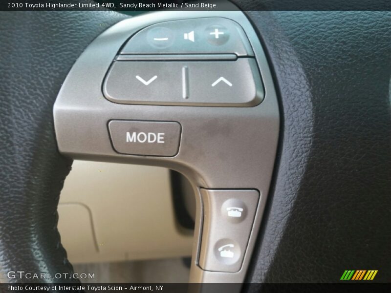 Sandy Beach Metallic / Sand Beige 2010 Toyota Highlander Limited 4WD