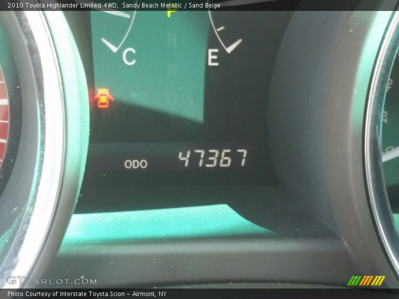 Sandy Beach Metallic / Sand Beige 2010 Toyota Highlander Limited 4WD