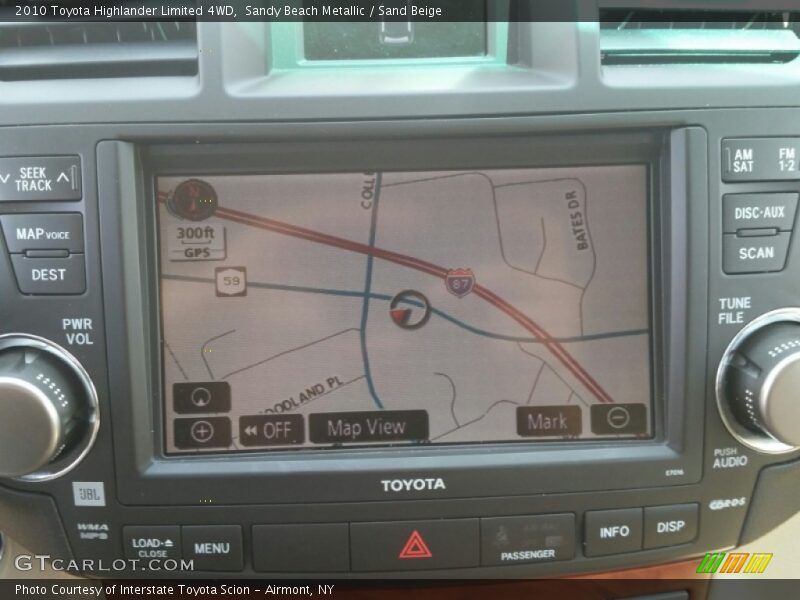 Sandy Beach Metallic / Sand Beige 2010 Toyota Highlander Limited 4WD
