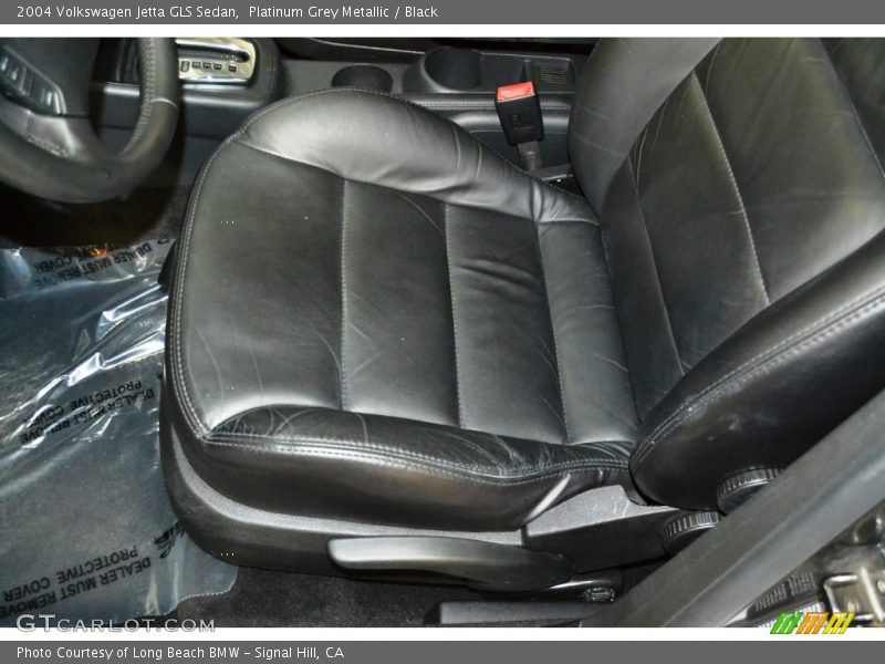 Platinum Grey Metallic / Black 2004 Volkswagen Jetta GLS Sedan