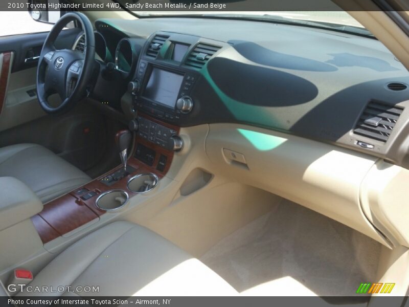 Sandy Beach Metallic / Sand Beige 2010 Toyota Highlander Limited 4WD